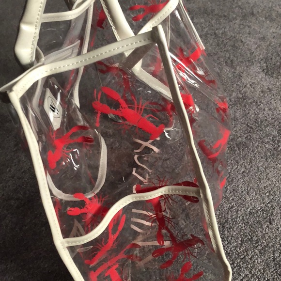 Wildfox clear lobster beach bag - Picture 2 of 6